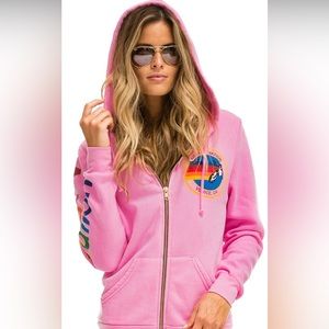 AVIATOR NATION HOODIE - NEON PINK Sold Out L 🥰